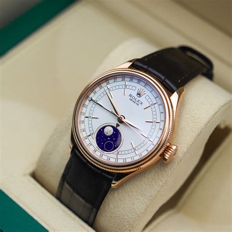 rolex cellini moonphase cena|rolex moonphase price.